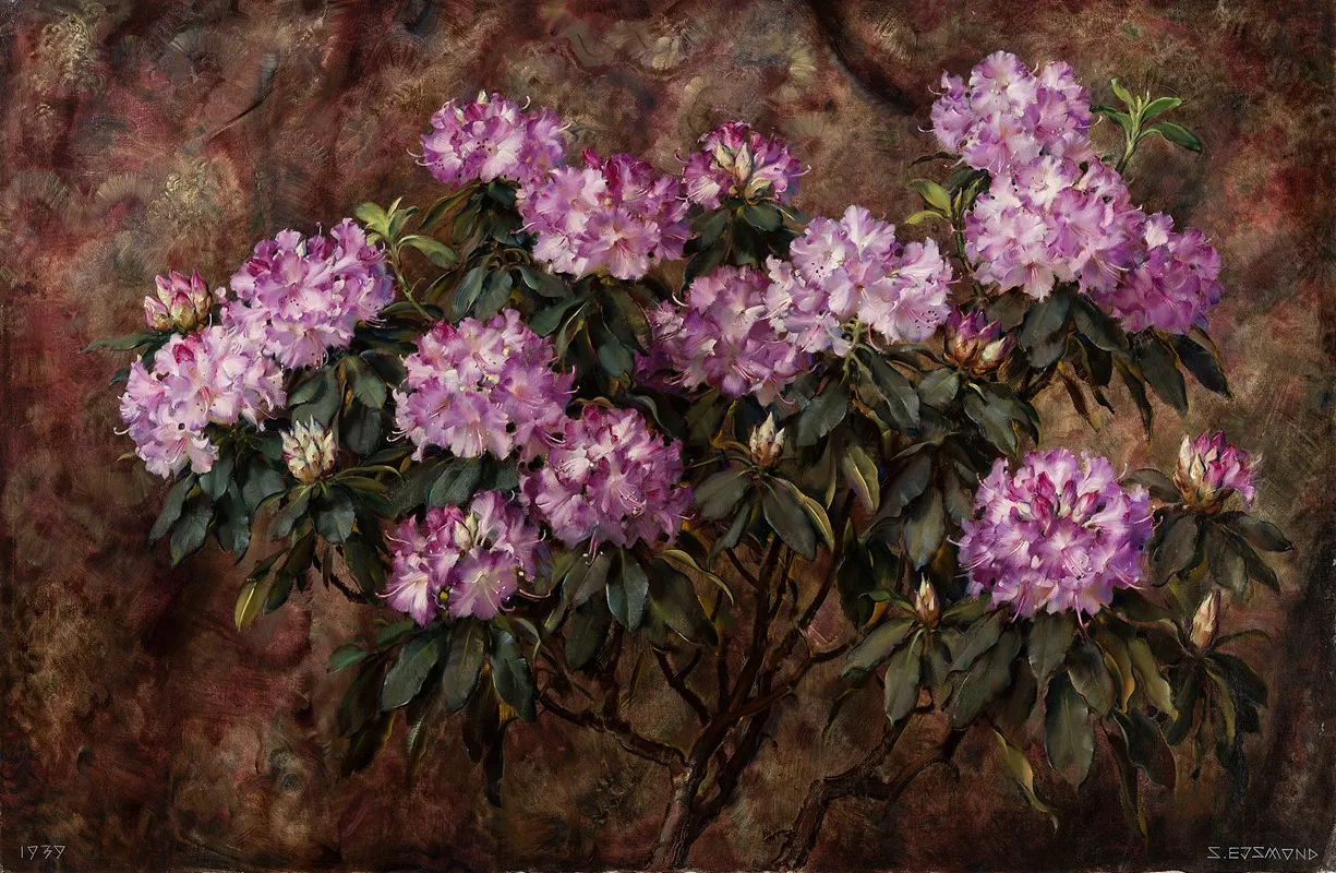 Rododendrony 2 Wall Art by Franciszek Ejsmond - High-Resolution Digital Print