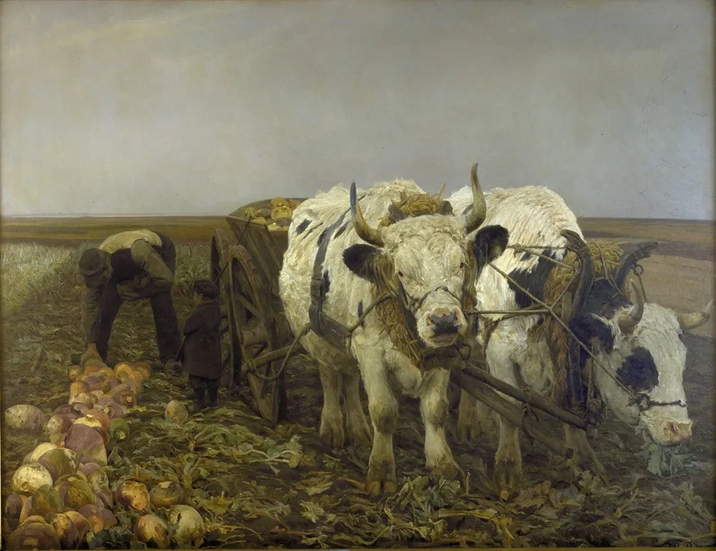 Roeoptagning Wall Art by N.P. Mols - High-Resolution Digital Print