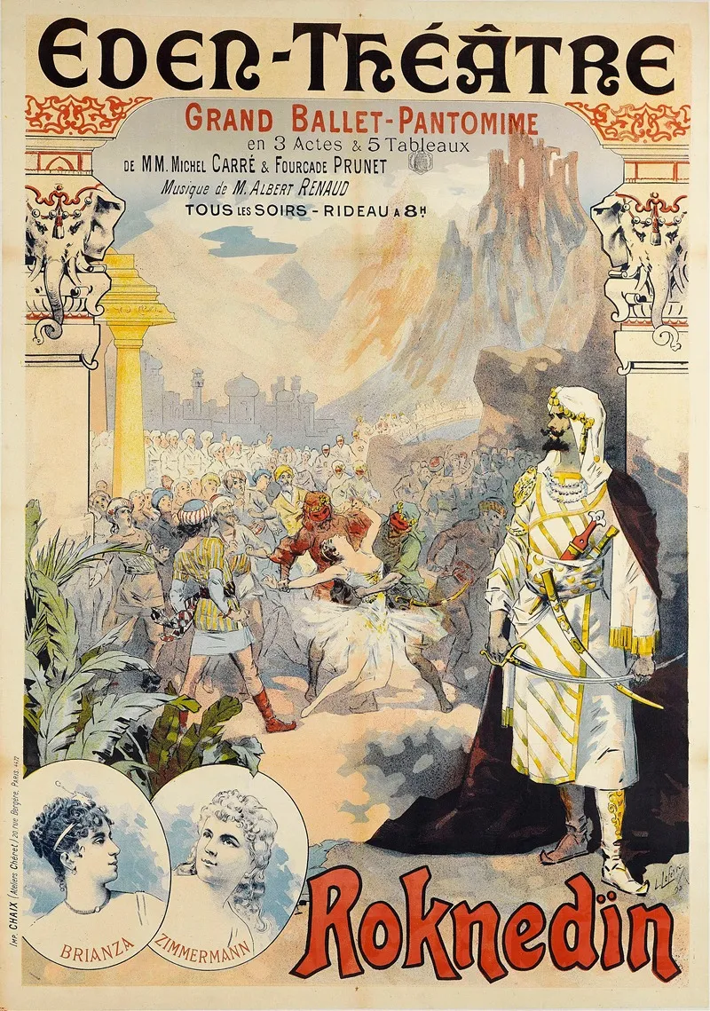 Roknedin Wall Art by Lucien Lefèvre - High-Resolution Digital Print