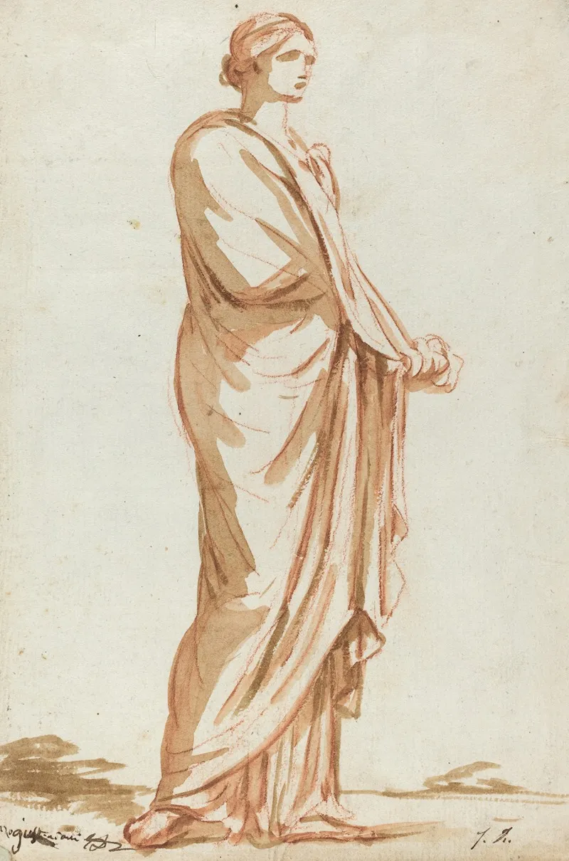 Roman Statue Of A Standing Woman