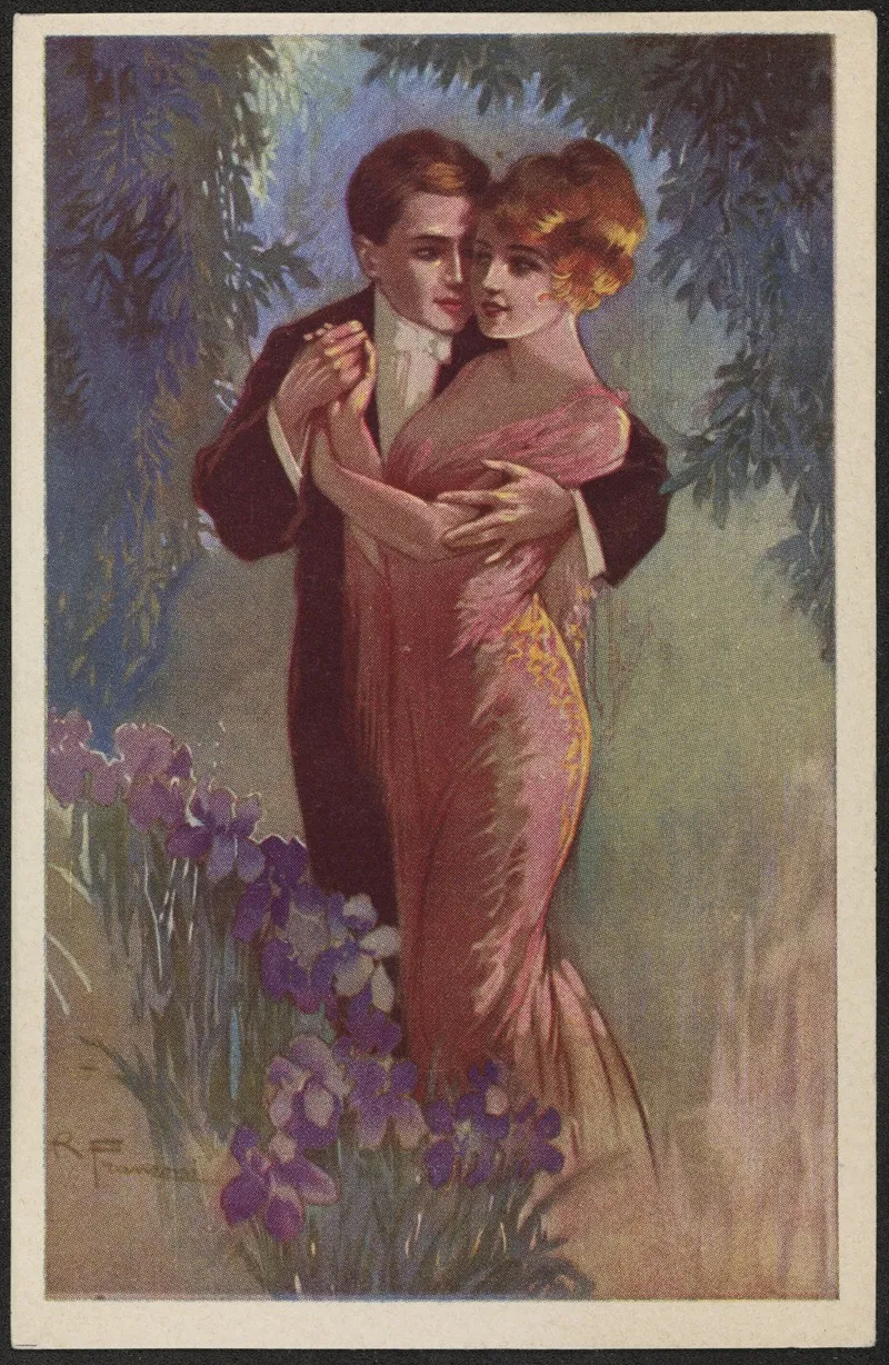 Romantic Motif 9 Wall Art by Roberto Franzoni - High-Resolution Digital Print