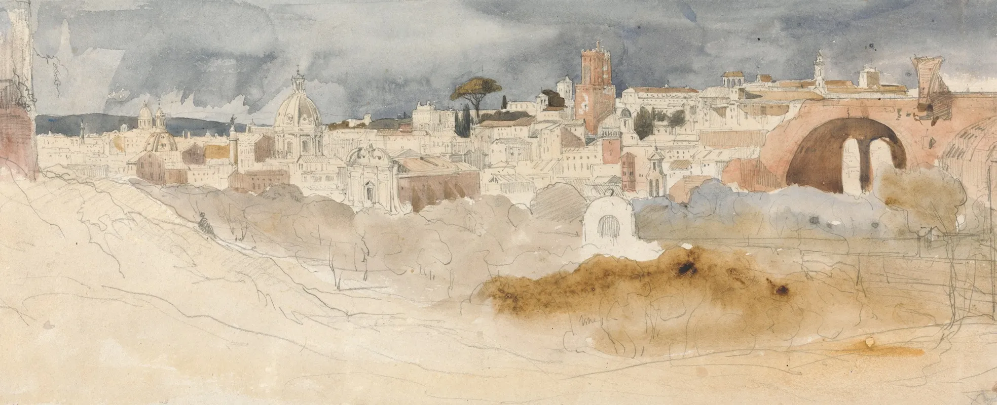 Rome From The Palatine Hill