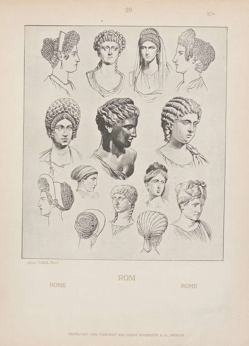 Rome Wall Art by Adolf Rosenberg - High-Resolution Digital Print