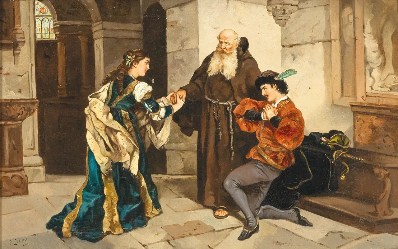 Romeo And Juliet 3 Wall Art by P. Leroy - High-Resolution Digital Print