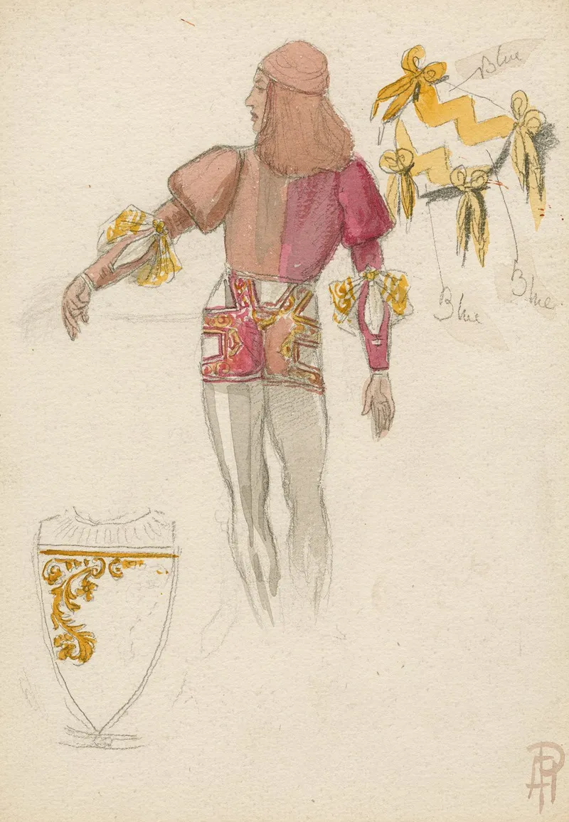 Romeo And Juliet Costume Designs 2 Wall Art by Percy Anderson - High-Resolution Digital Print
