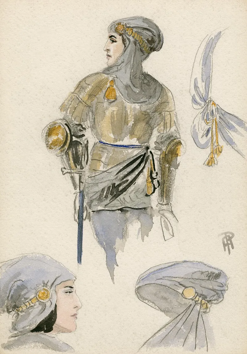 Romeo And Juliet Costume Designs 7 Wall Art by Percy Anderson - High-Resolution Digital Print