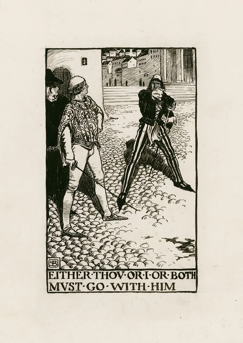 Romeo And Juliet Either Thou Or I Or Both Must Go With Him Act Iii Scene I