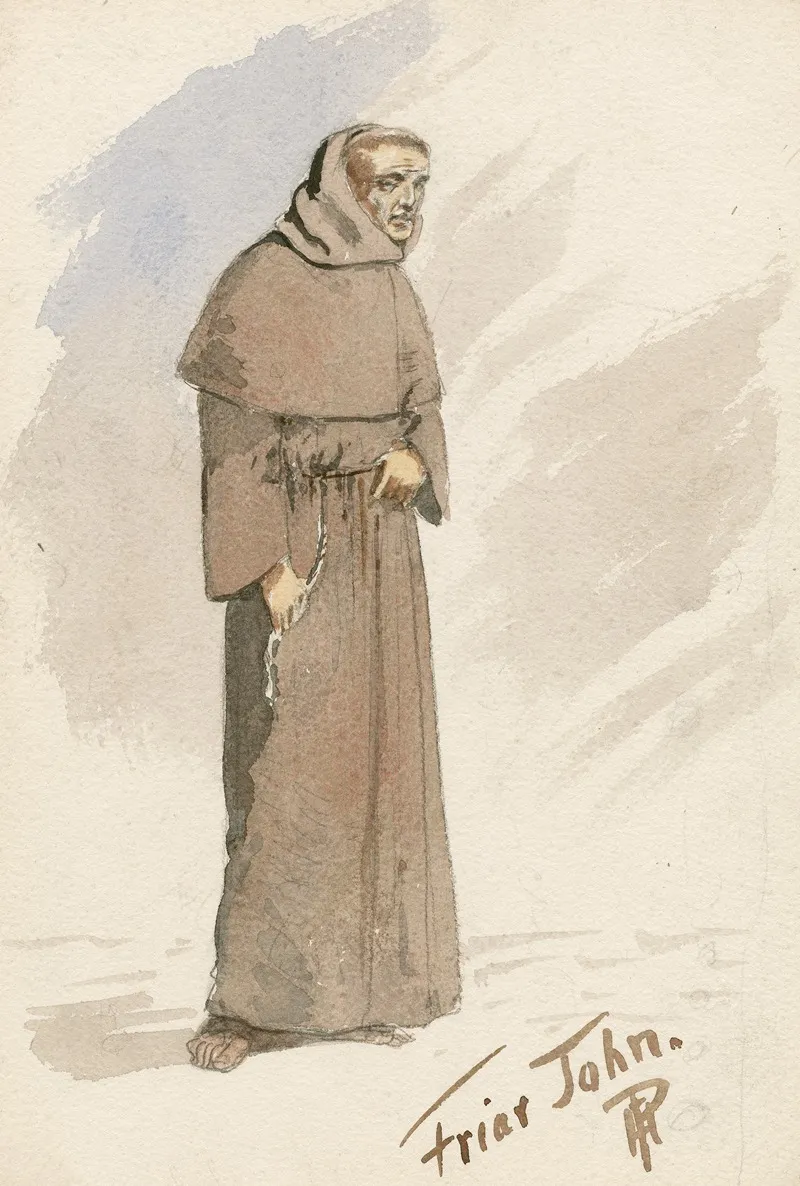 Romeo And Juliet Friar John Wall Art by Percy Anderson - High-Resolution Digital Print