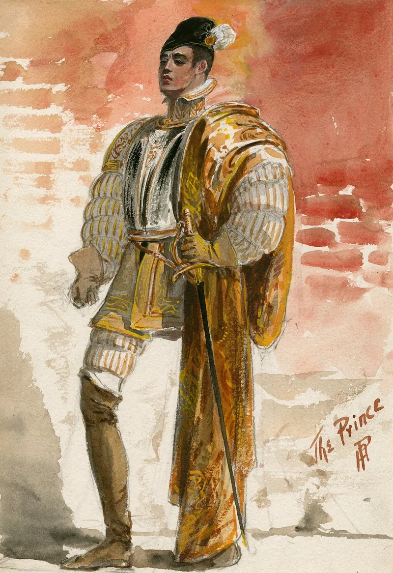 Romeo And Juliet The Prince Wall Art by Percy Anderson - High-Resolution Digital Print