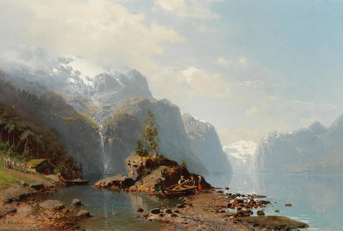 Romsdalen Fjord Norway Wall Art by Robert Schultze - High-Resolution Digital Print