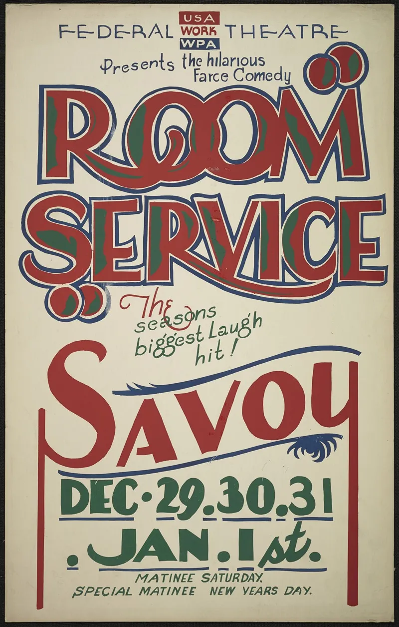 Room Service Wall Art by Anonymous - High-Resolution Digital Print