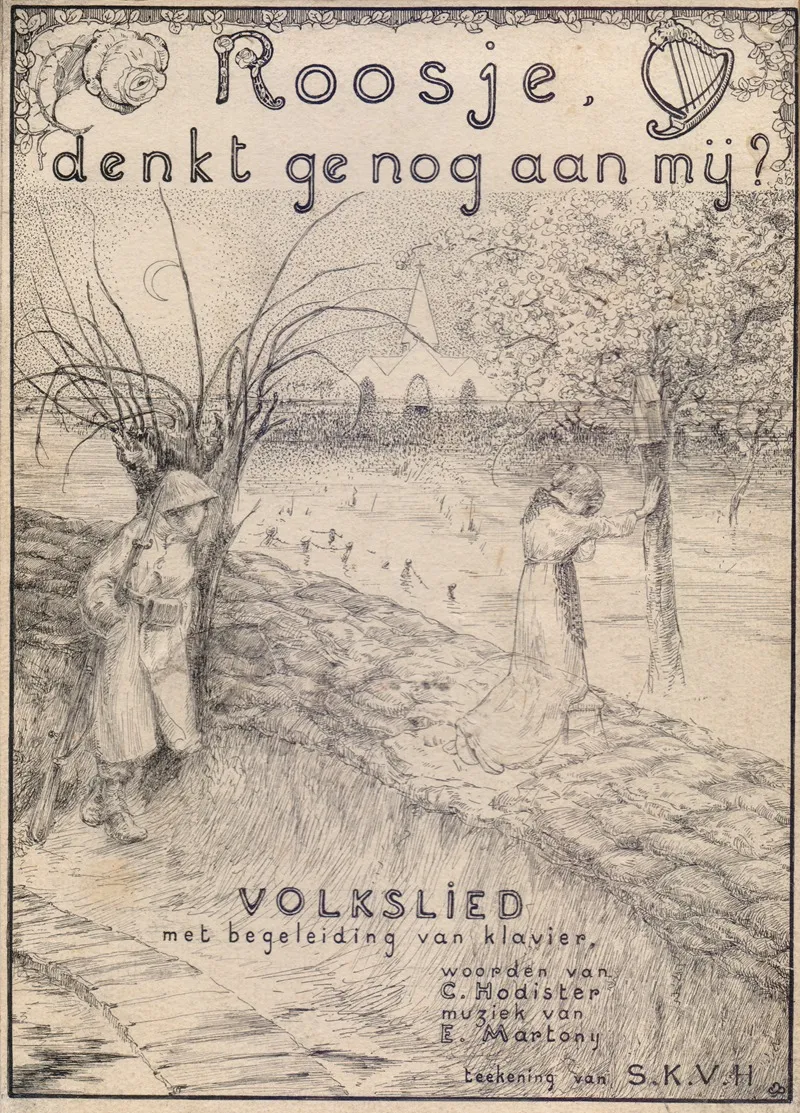 Roosje Denk Je Nog Aan Mij Wall Art by Joe English - High-Resolution Digital Print