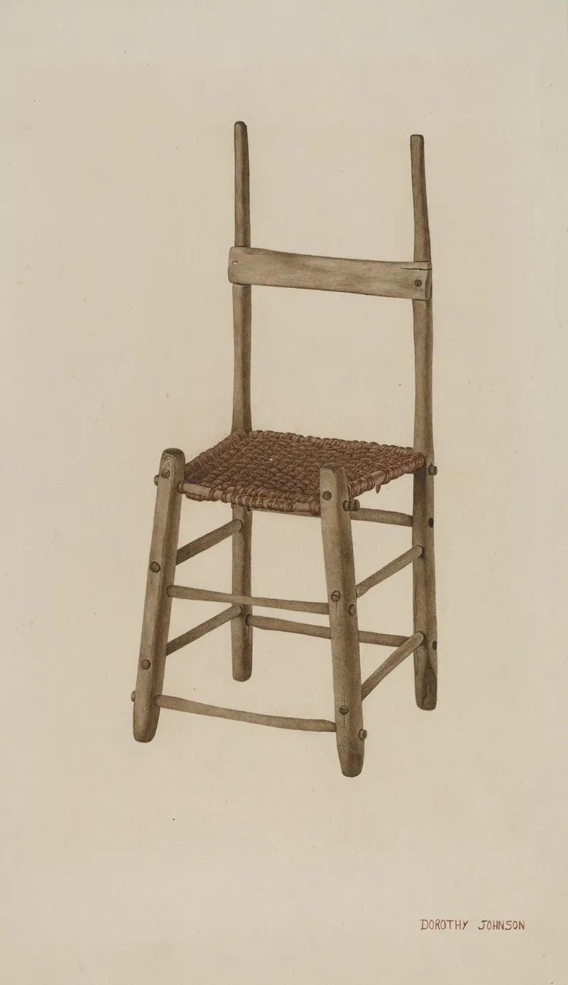 Rope Bottom Chair