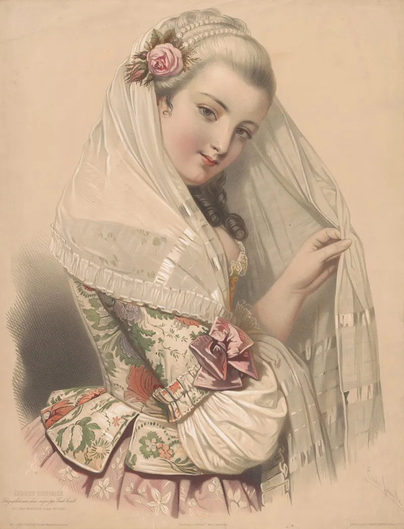 Rose Mousseuse Wall Art by Emile Lassalle - High-Resolution Digital Print