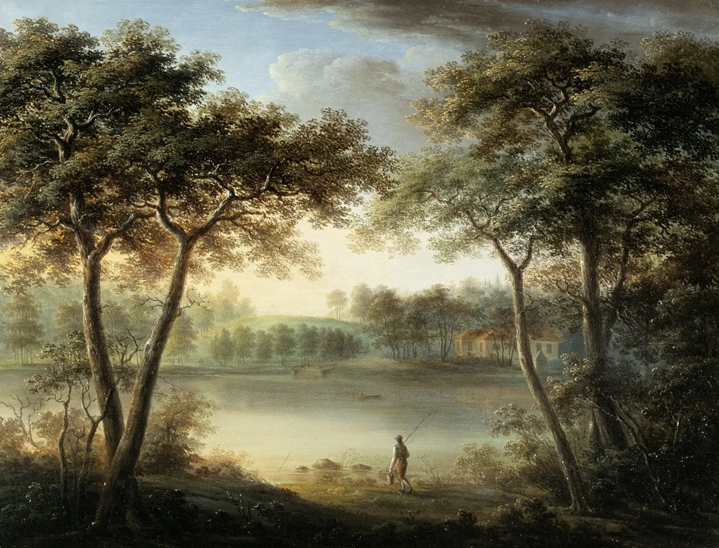 Rosendal From The North Wall Art by Jeanna Elisabeth Åkerman - High-Resolution Digital Print