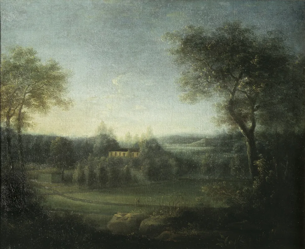 Rosendal From The Southeast Wall Art by Jeanna Elisabeth Åkerman - High-Resolution Digital Print