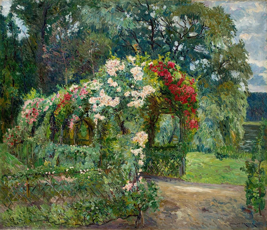 Rosenlaube Im Richterschen Garten