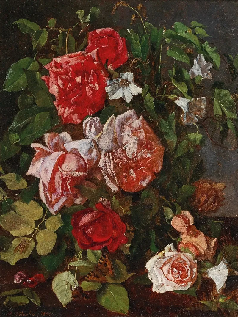 Roses 11 Wall Art by Marie Absolon - High-Resolution Digital Print