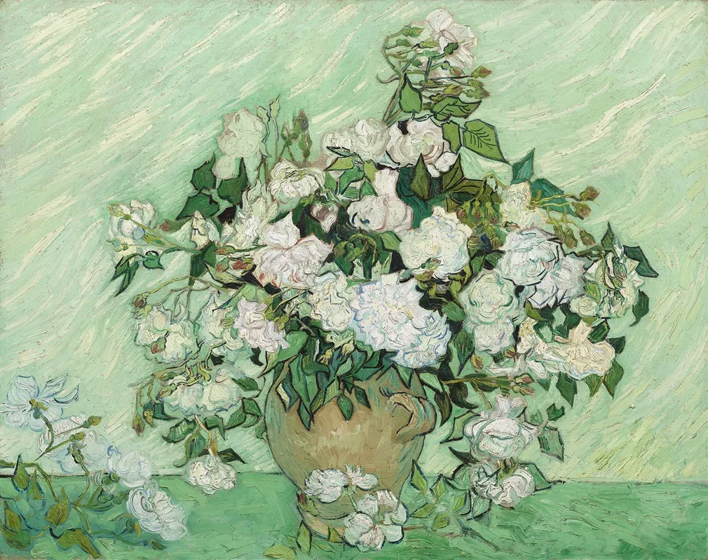 Roses 5 Wall Art by Vincent van Gogh - High-Resolution Digital Print