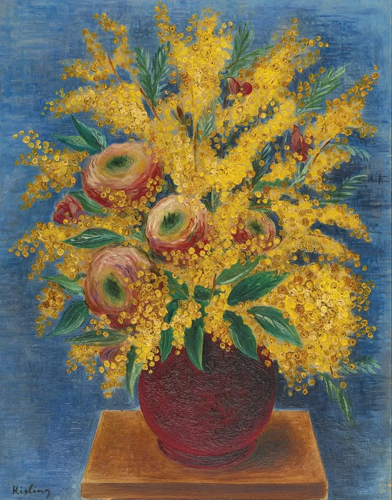 Roses Et Mimosas