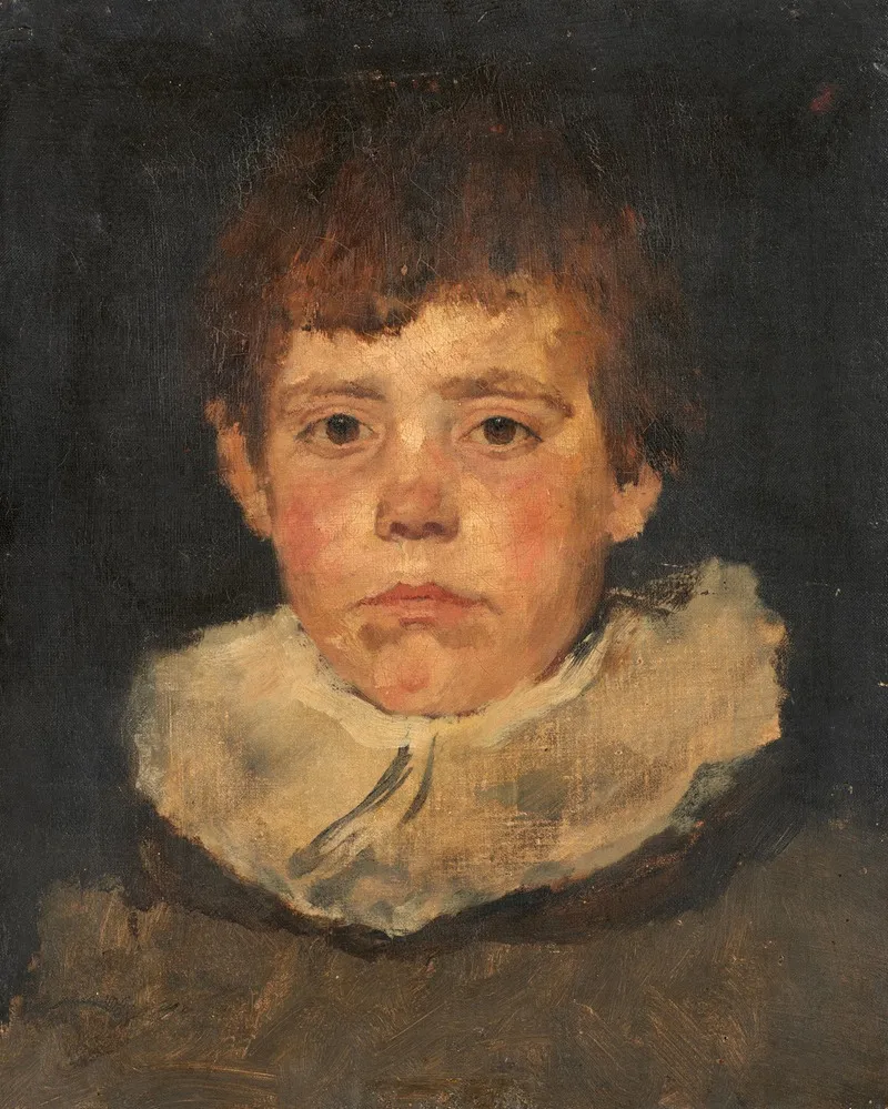 Rothaariger Junge