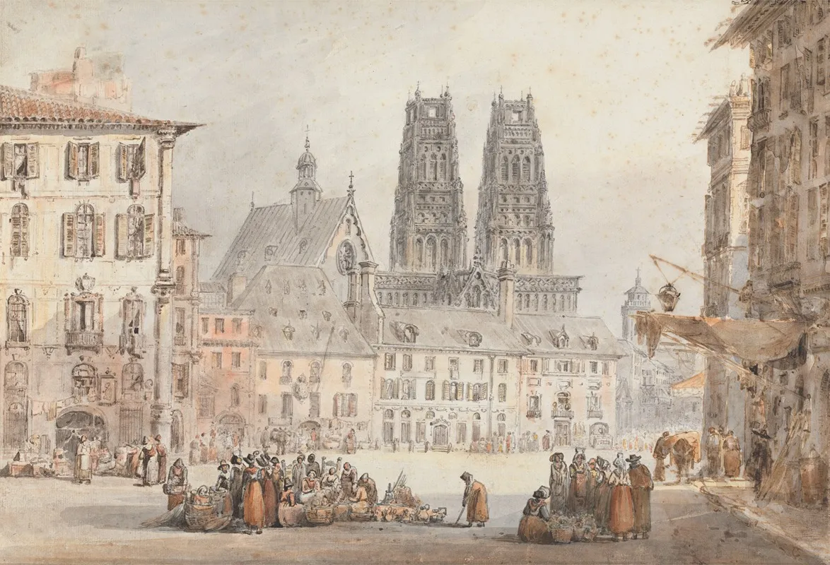 Rouen Wall Art by Amelia Long - High-Resolution Digital Print