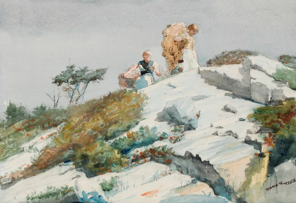 Rough Work Wall Art by Winslow Homer - High-Resolution Digital Print