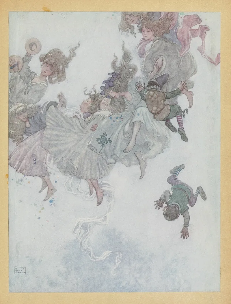 Round And Round They Went Such Whirling And Twirling