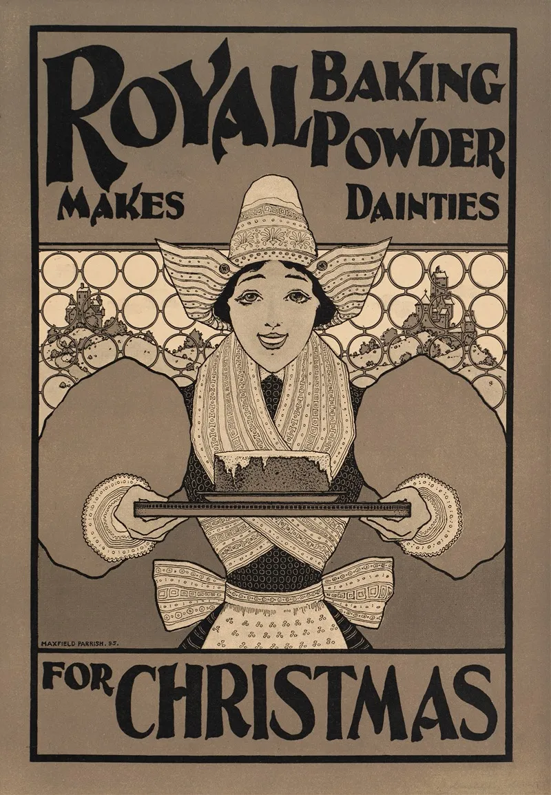 Royal Baking Powder Makes Dainties For Christmas