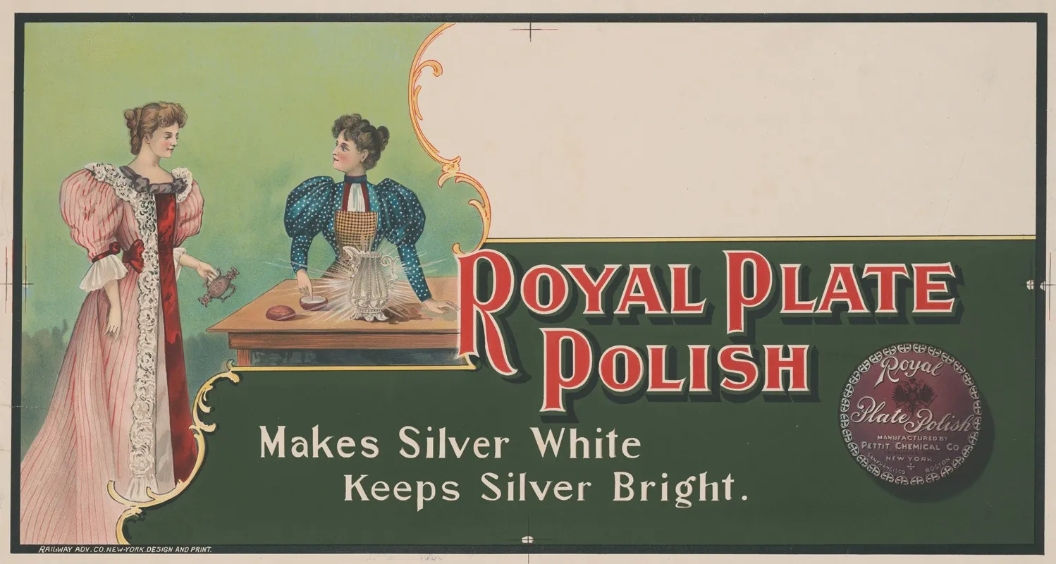 Royal Plate Polish Makes Silver White Keeps Silver Bright