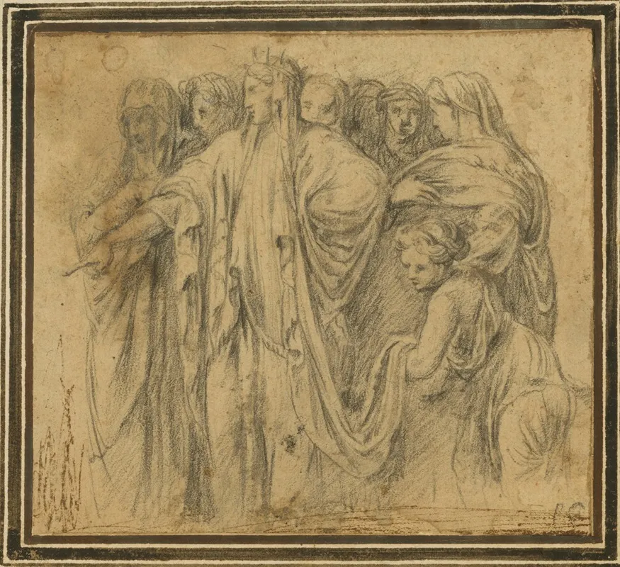 Royal Retinue Wall Art by Cesare da Sesto - High-Resolution Digital Print