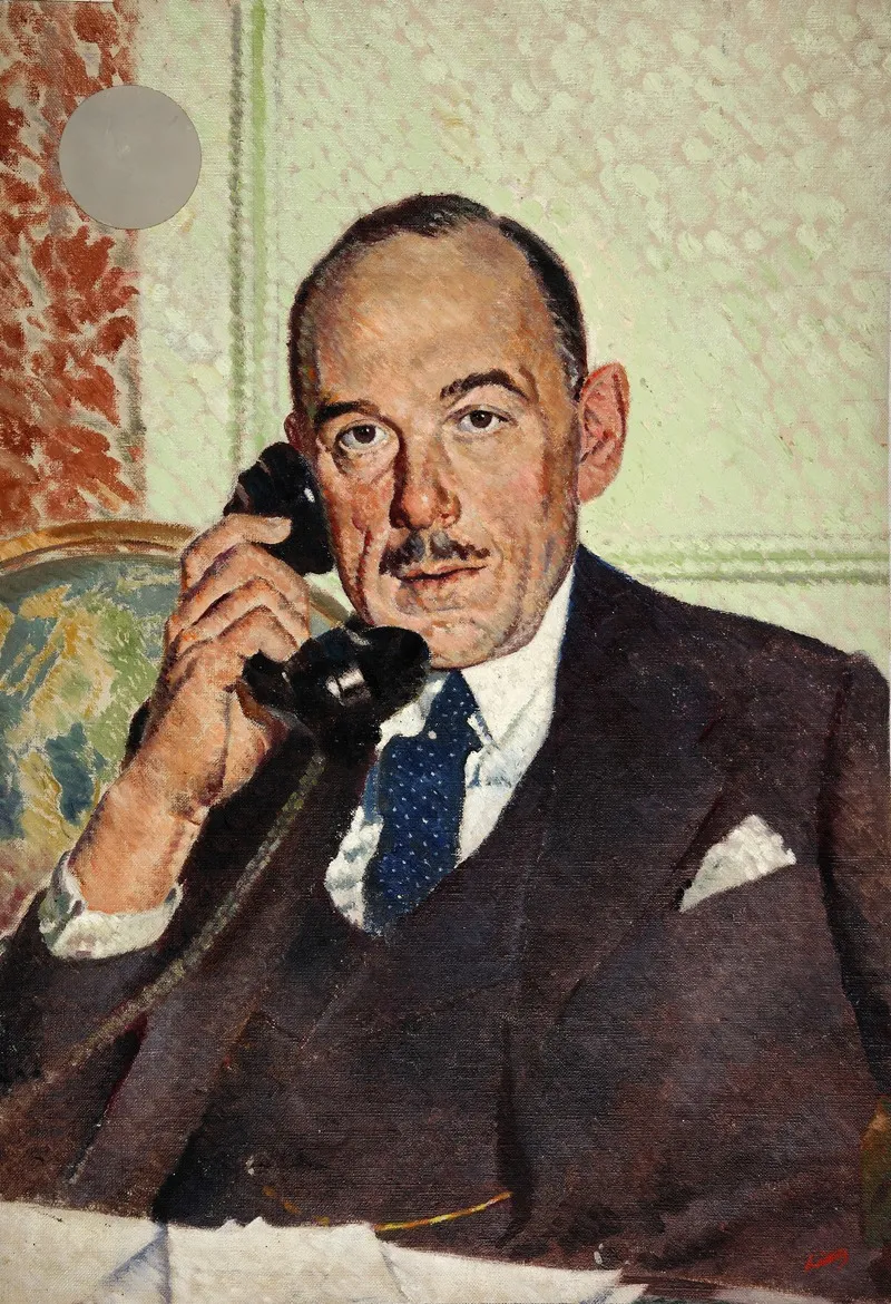 Rt Hon Oliver Lyttelton Wall Art by William Little - High-Resolution Digital Print