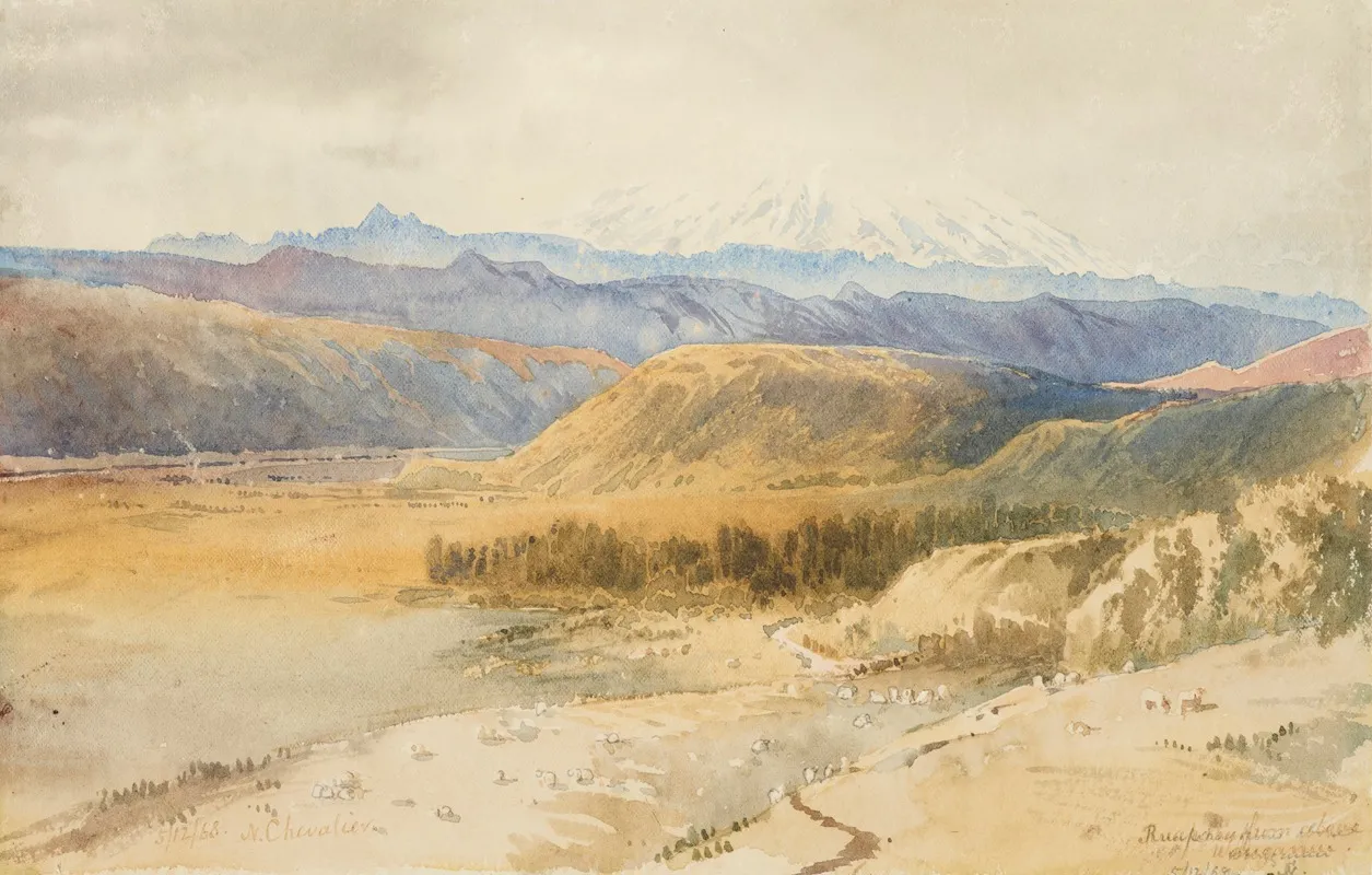 Ruapehu From Above Wanganui