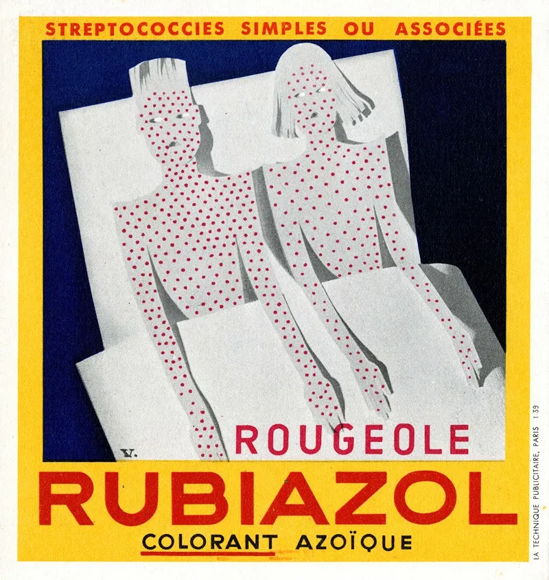 Rubiazol 5 Wall Art by Laboratoire français de chimiothérapie - High-Resolution Digital Print