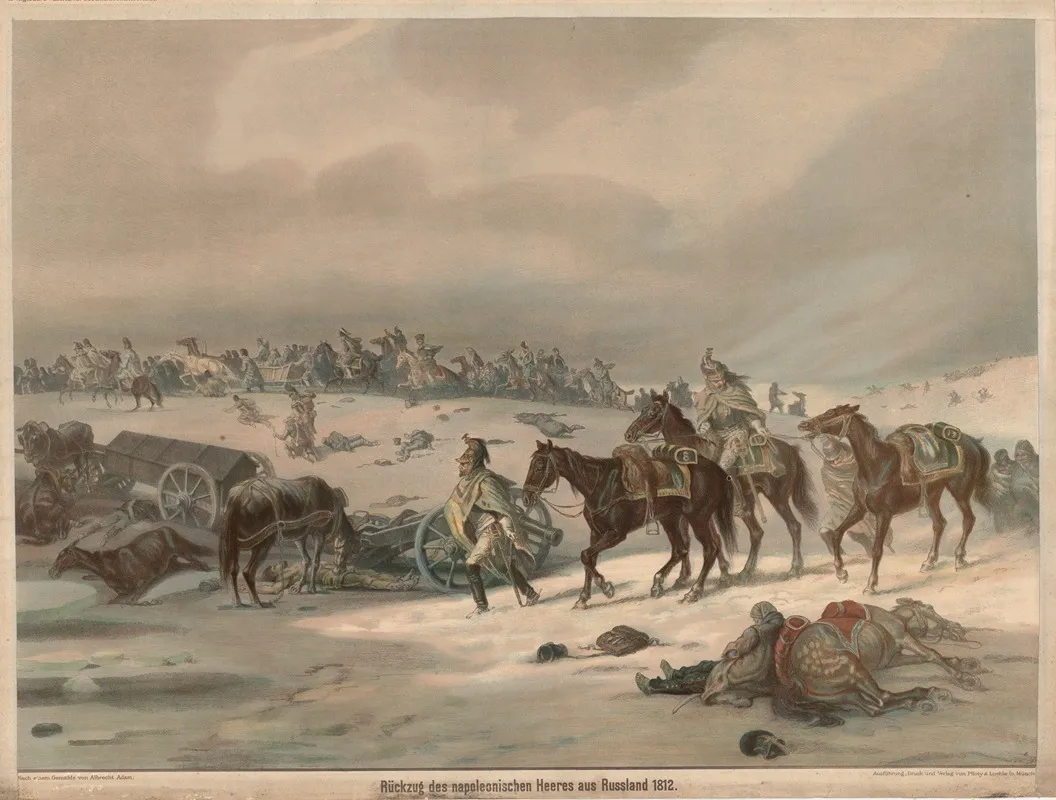 Ruckzug Des Napoleonischen Heeres Aus Russland 1812