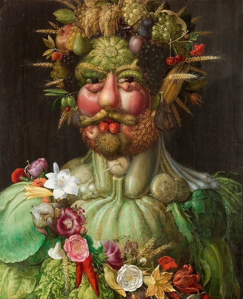 Rudolf Ii Of Habsurg Or Vertumnus Wall Art by Giuseppe Arcimboldo - High-Resolution Digital Print