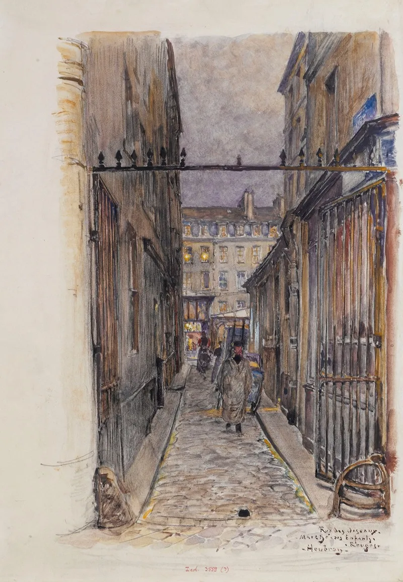 Rue Des Oiseaux Marche Des Enfants Rouges Le Soir 3eme Arrondissement