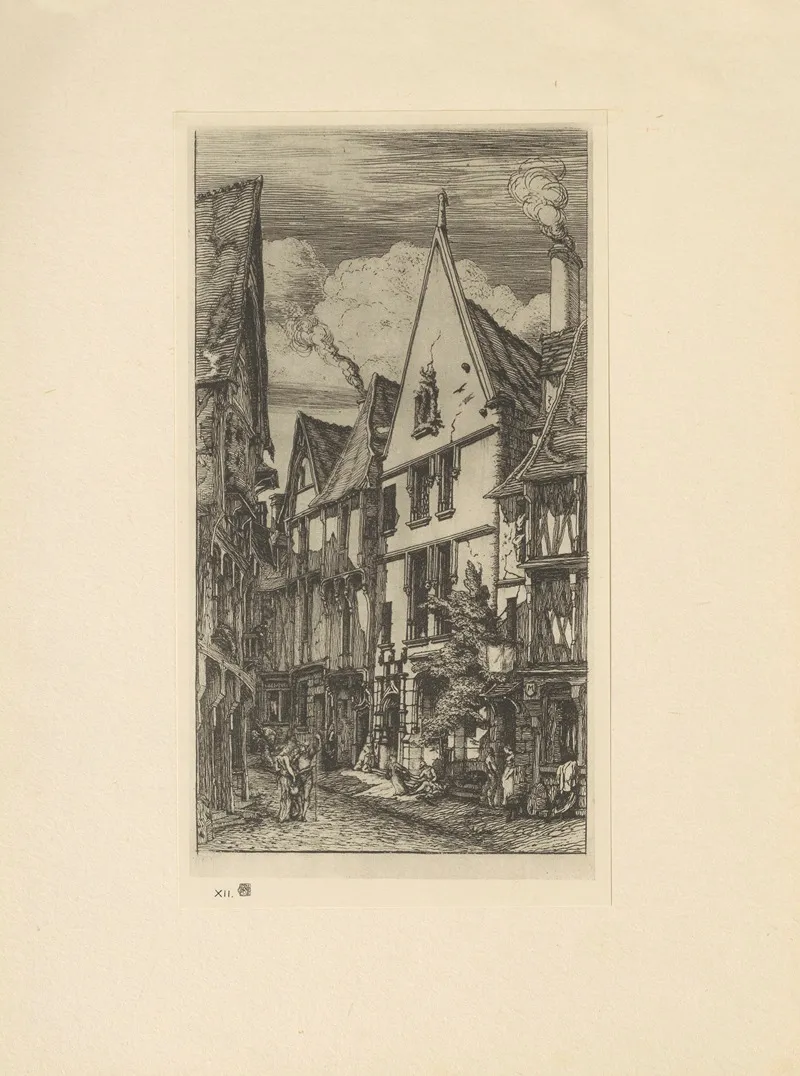 Rue Des Toiles A Bourges