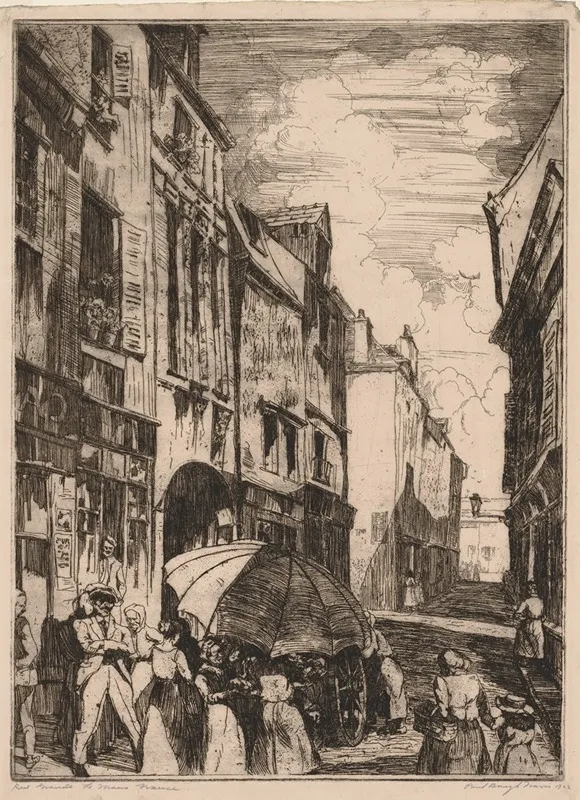 Rue Grande Le Mans France
