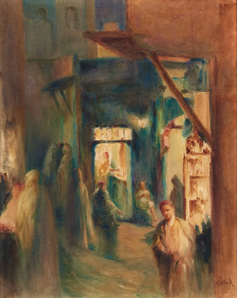 Ruelle Wall Art by Alphonse Birck - High-Resolution Digital Print