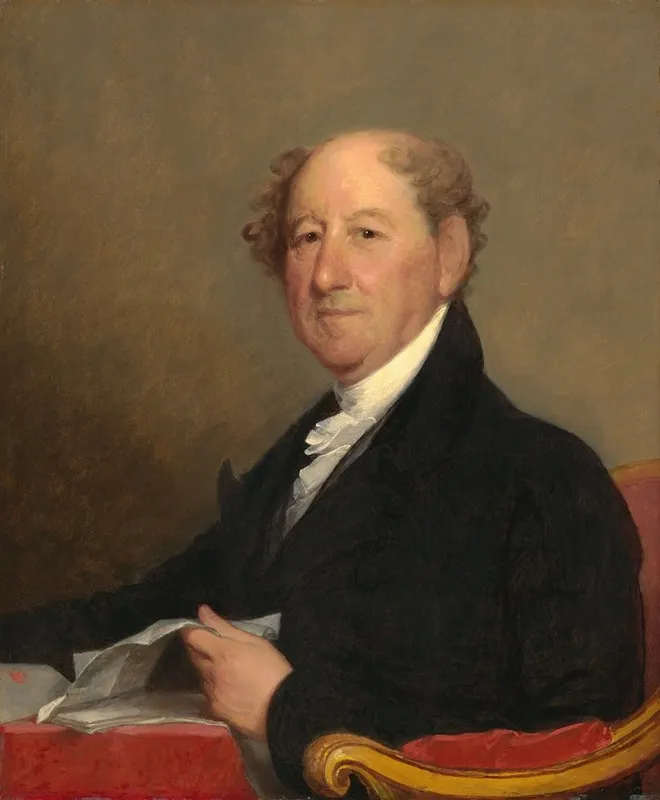 Rufus King Wall Art by Gilbert Stuart - High-Resolution Digital Print