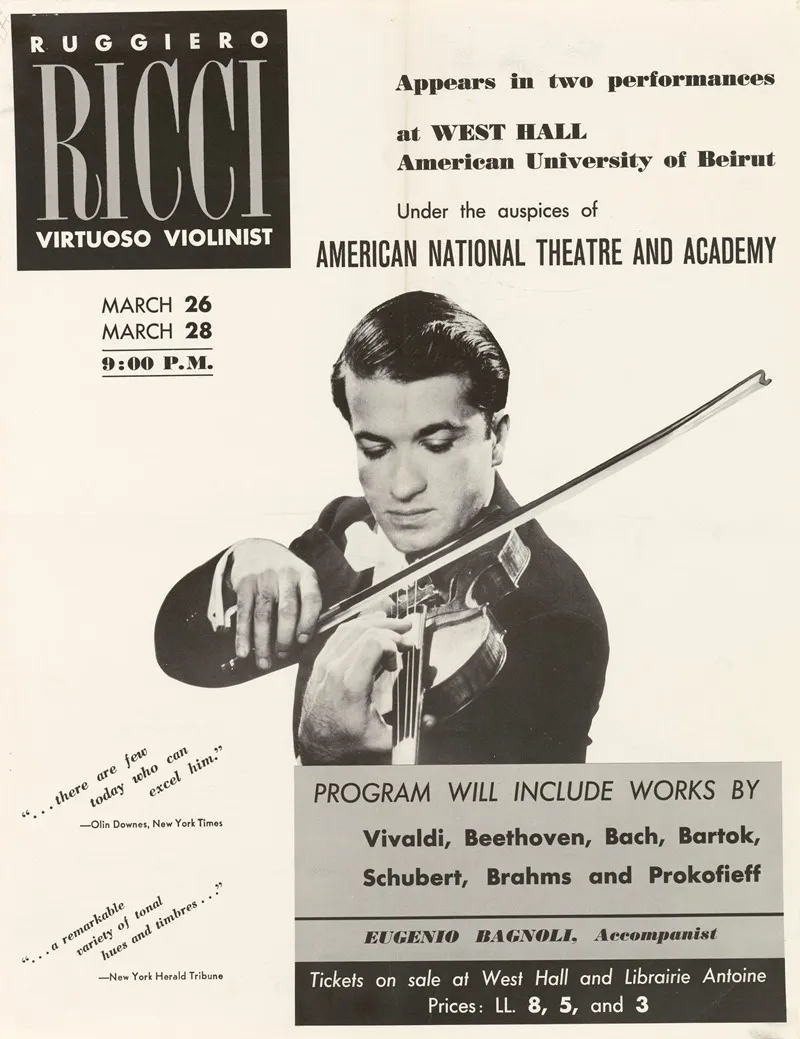 Ruggiero Ricci Virtuoso Violinist