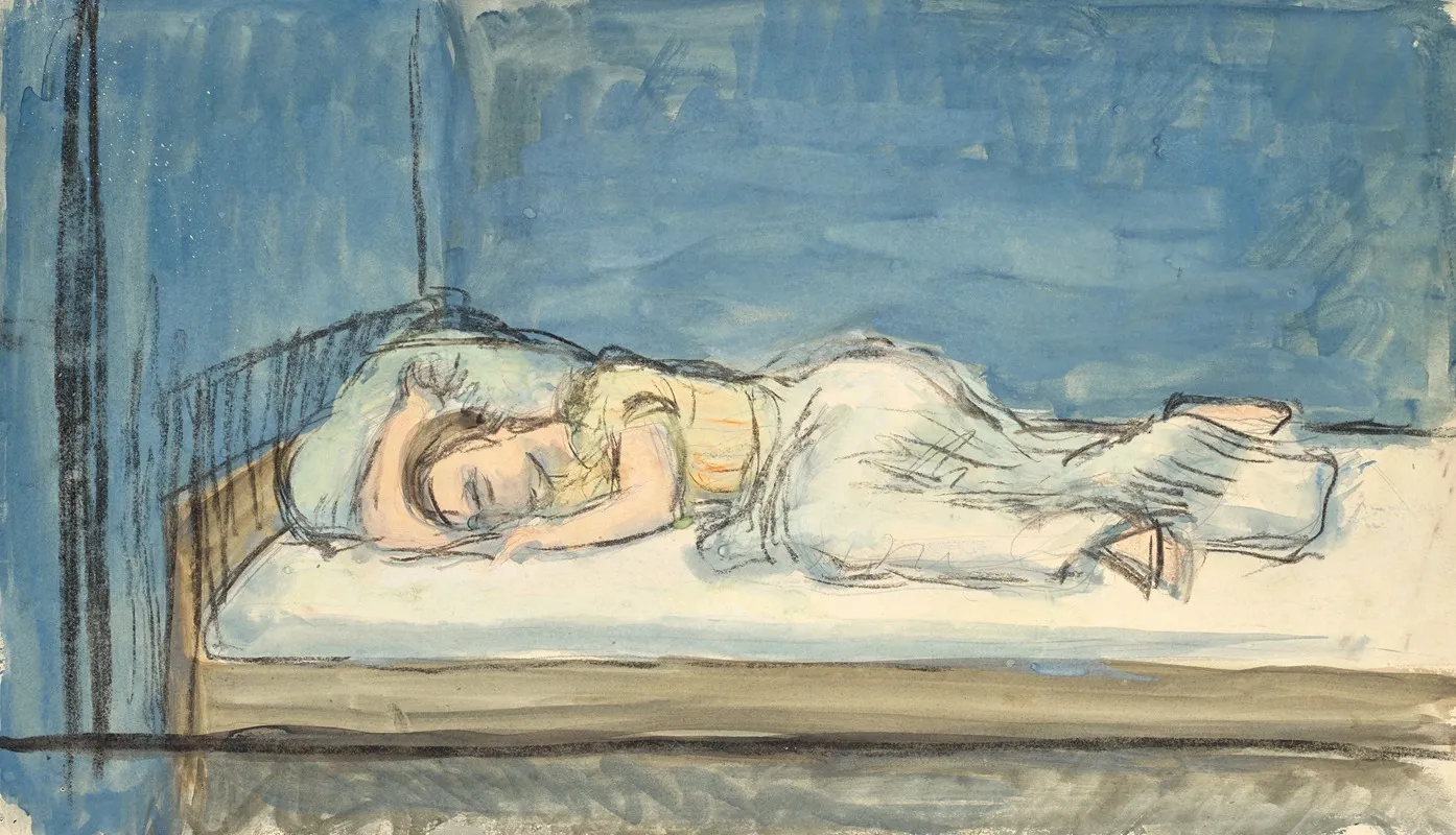 Ruhende Frau 2