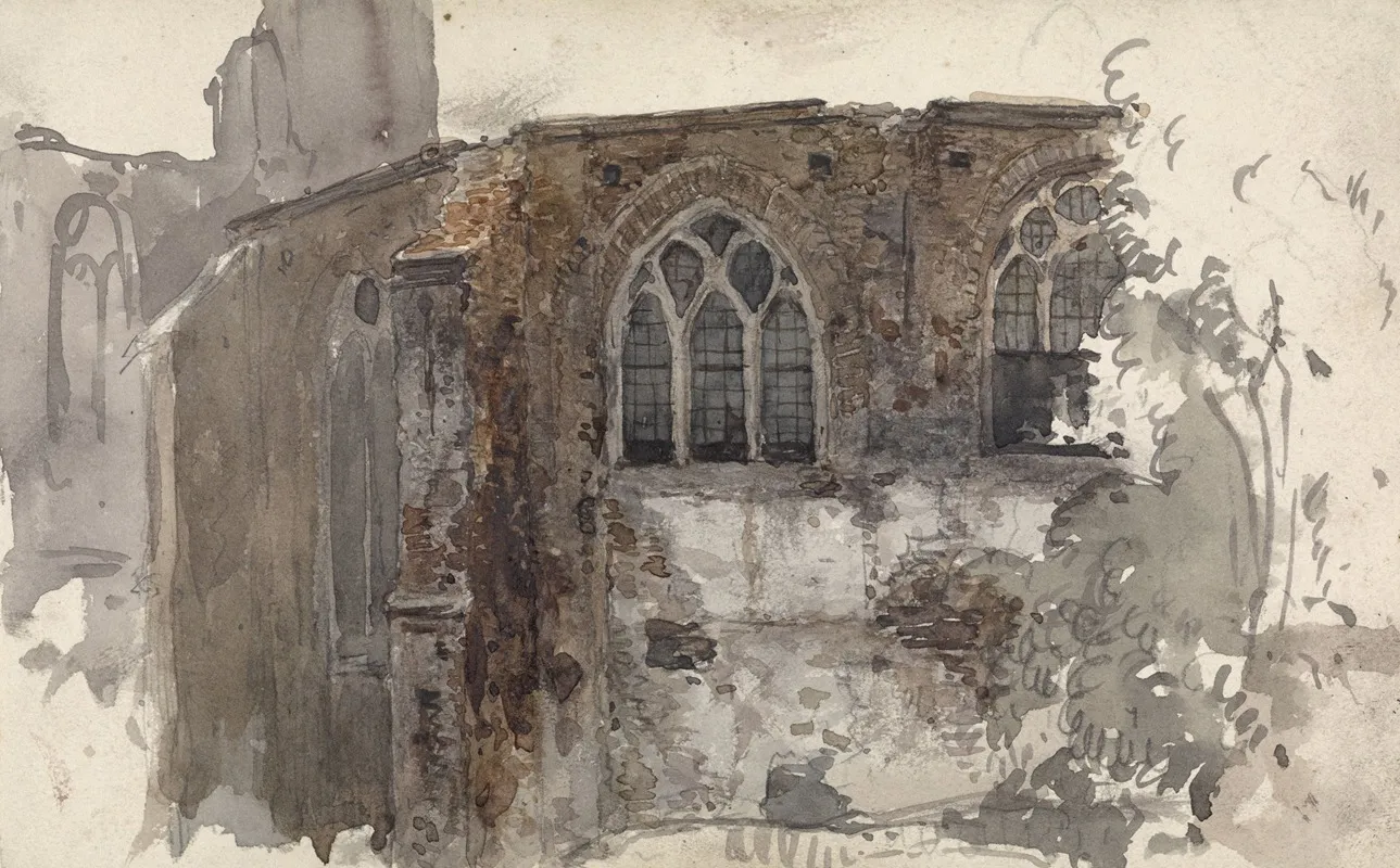 Ruine Van Een Kerk