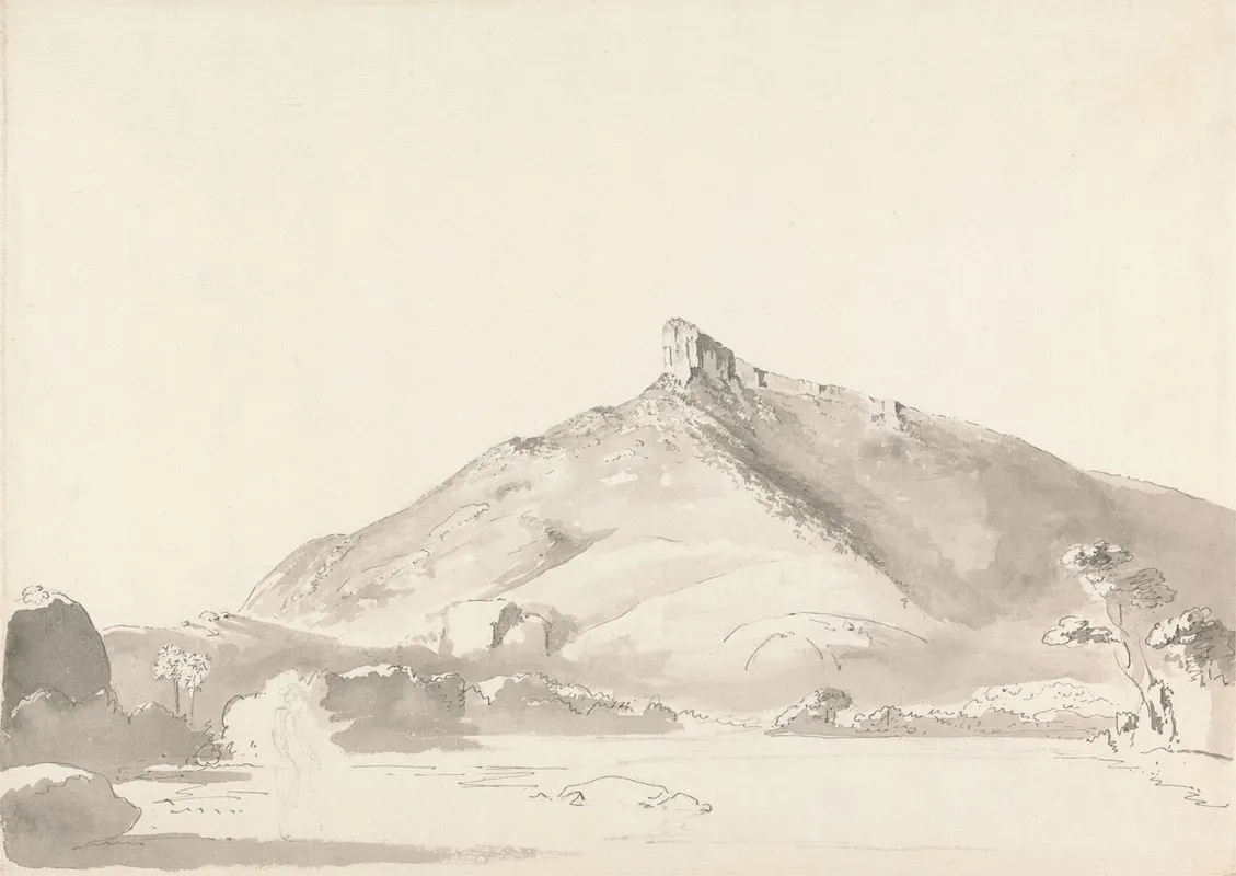 Ruined Fort On A Hill
