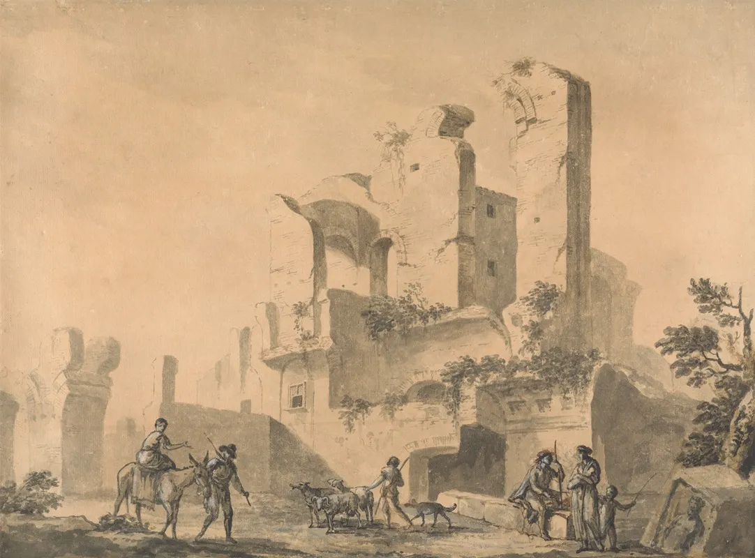 Ruins In Rome