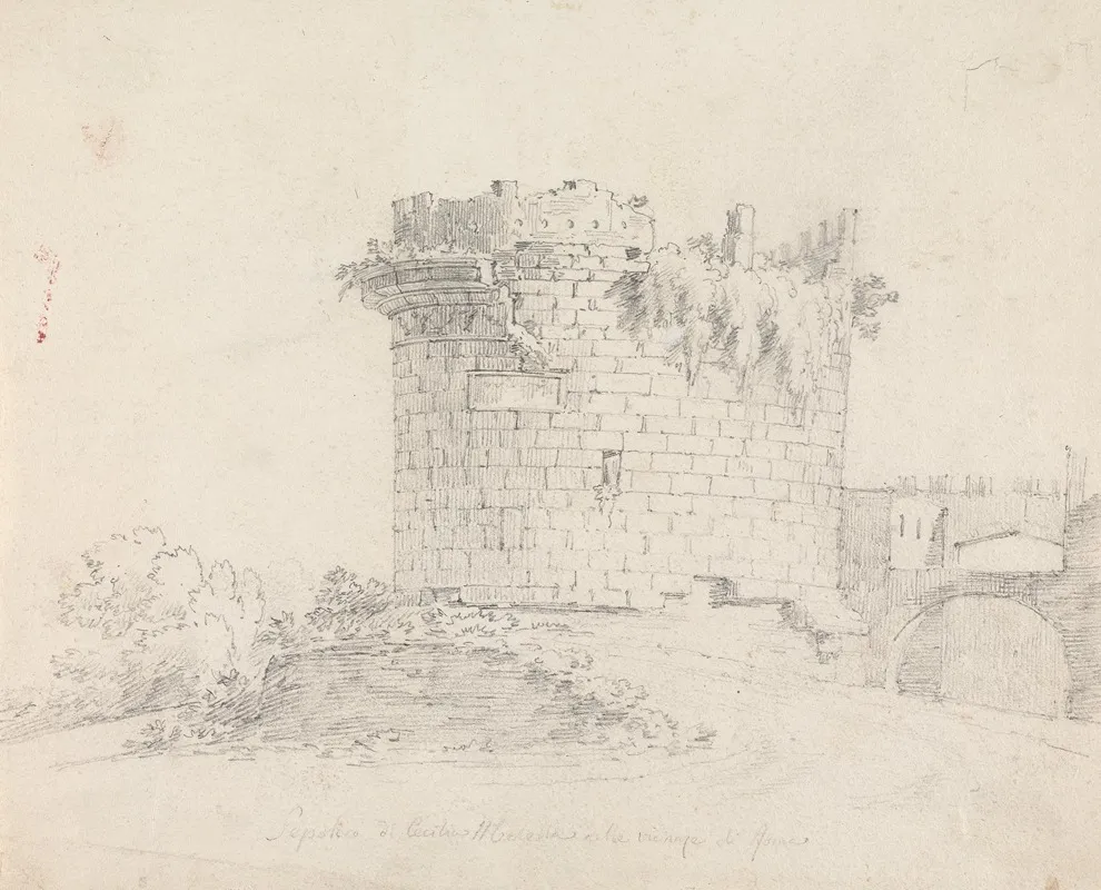 Ruins Of A Circular Stone Keep