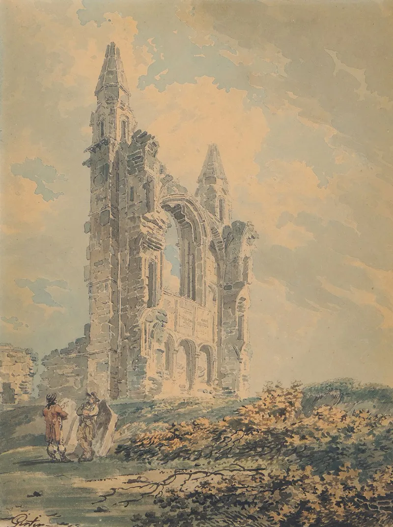 Ruins Of St Andrews Cathedral