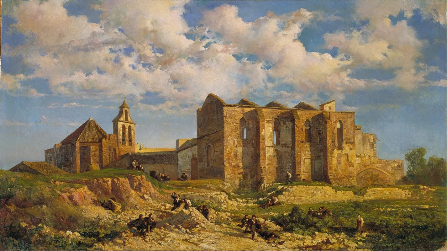Ruins Of The Church Of The Holy Sepulchre
