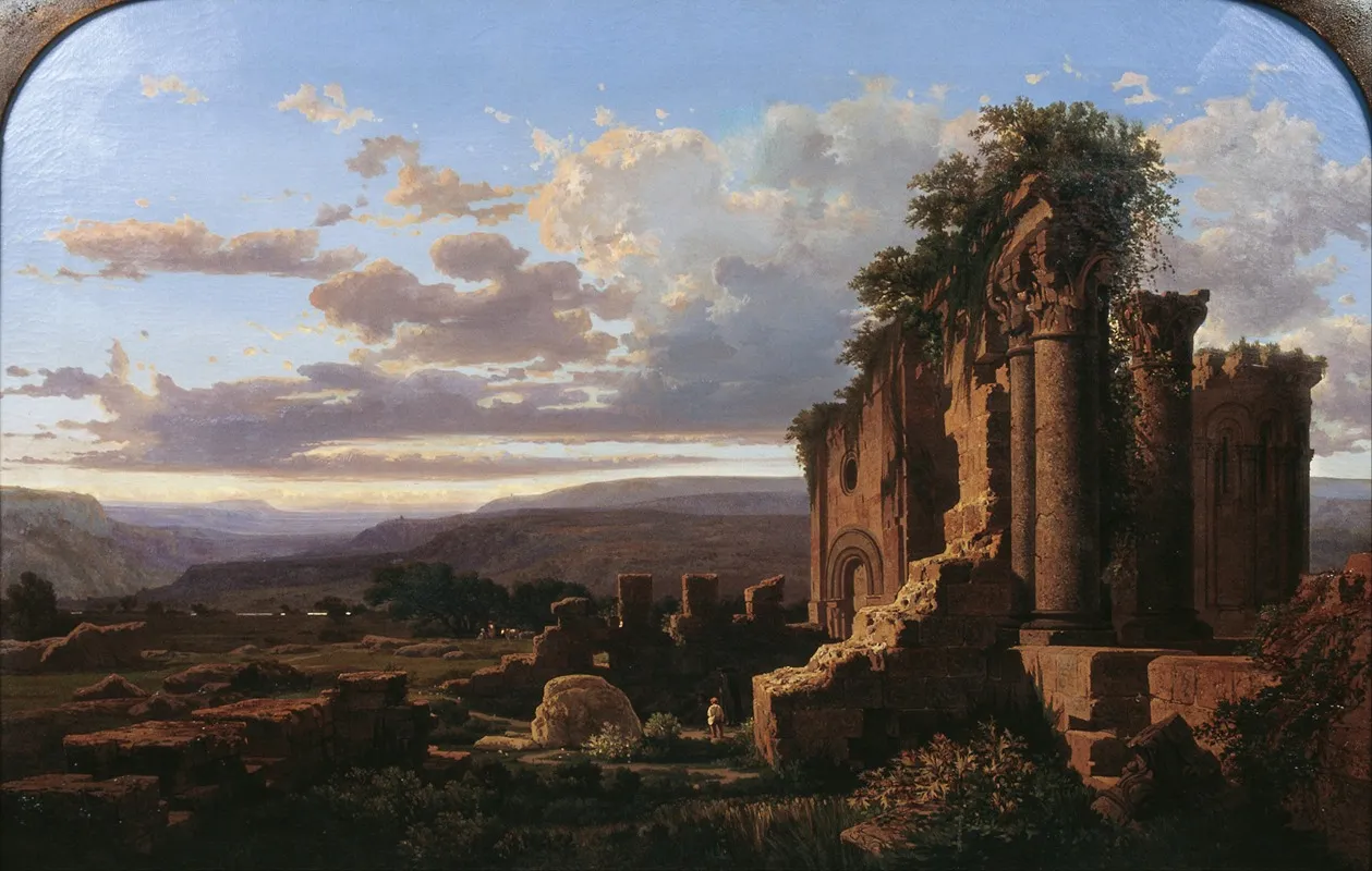 Ruins Wall Art by Lluís Rigalt - High-Resolution Digital Print